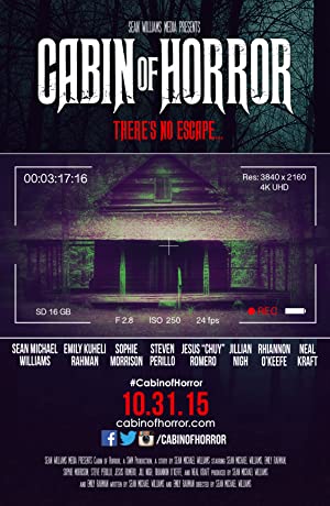 Cabin of Horror (2015) starring Sean Michael Williams on DVD